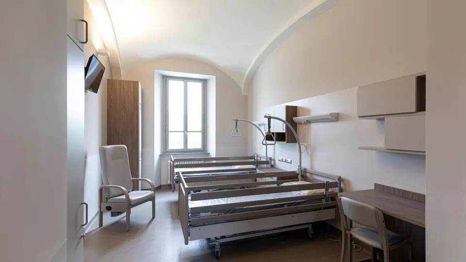 Stanza di una struttura sanitaria