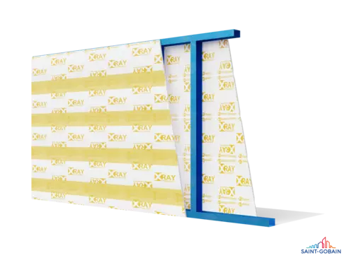 Parete divisoria Gyproc DA 100/75 X-Ray